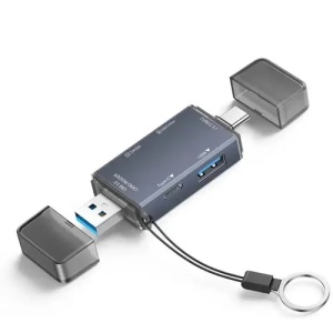 Kettz KT-CR61 čitač kartica 6 u 1 SD 3.0 TF 5Gbps