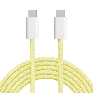 KRUGER&MATZ USB-C na USB-C kabl za brzo punjenje i prenos podataka, 60W, dužina 1 m, boja žuta, model KM1271-1Y - Img 6