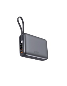 KSIX BPB20PD22INTG 20000mAh MINI POWERBANK 22.5W, LED DISPLAY+KABL USB-C I LIGHTNING - Img 4