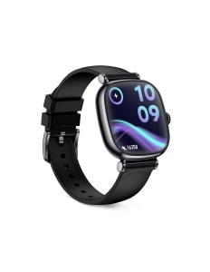 KSIX BXSW30N IRIA AMOLED 1.7" 4D PAMETNI SAT, METALNA +SIL.NARUKVICA, Crni - Img 2