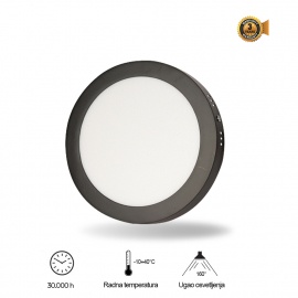 LED PANEL N/Z KNC5-18W 6500K CRNI - Img 4