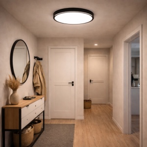 LED PLAFONJERA L7760-18W CCT SENZOR (LV18W) CRNA NEW - Img 4