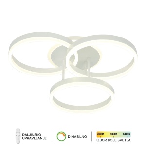 LED plafonska lampa F2047-82C WH - Img 2