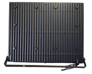 LED REFLEKTOR 200W SMD 6500K 17600Lm, 400x33x333mm, 3KG, VT6734 - Img 3