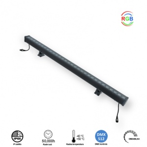 LED REFLEKTOR JM-059 72W RGBWW 4in1 3000K IP66 24V - Img 4