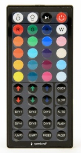 LED-S-RGB500-01 Gembird RGB LED traka + daljinski, 5m - Img 2