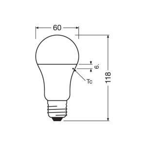 LED sijalica classic A100 od reciklirane plastike, 13W, 6500K, E27 OSRAM - Img 2