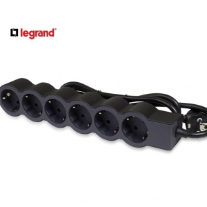 LG 694566 PRODUZNI BLOK 6X2P+E 3M (CRNA/T.SIVA) - Img 3