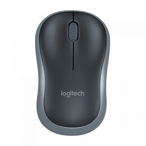 LOGITECH Crno-sivi bezicni mis 1000dpi M185