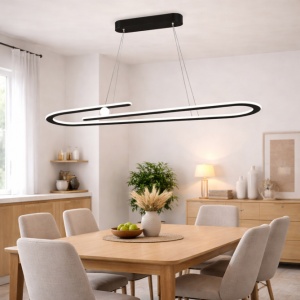 LUNA 265 LUSTER 60W 3000K CRNA - Img 3