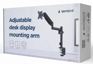 MA-DA1P-01 Gembird Podesivi stoni drzac za monitor,tilt, 17-32 max.9kg - Img 3