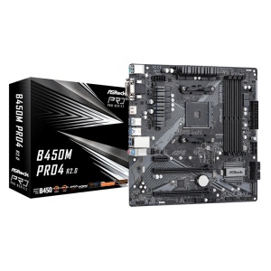 MB AM4 AsRock B450M PRO4 R2.0 - Img 1