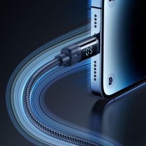 MCDODO CA-5001 KABL DIGITAL DISPLAY 12W, USB na Lightning, DUŽINA 1,2m, PLAVI - Img 3