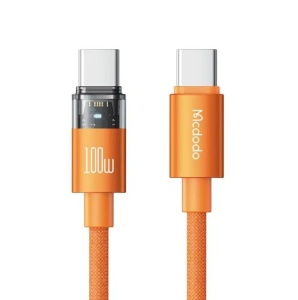 MCDODO CA-5585 Kabl 100W TIP-C na TIP-C, DUŽINA 1,2m NARANDŽASTI