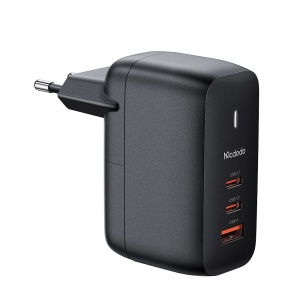 MCDODO CH-0291 ZIDNI Punjač 65W, DUAL TIP-C+USB-A KONEKTORI - Img 1