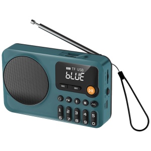 MeanIT Bežični zvučnik, FM radio, Bluetooth, USB, TF Card - B6