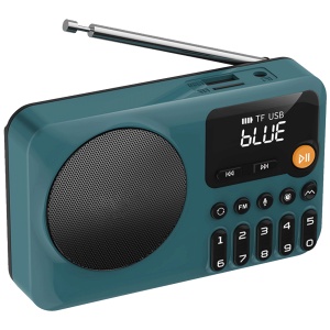 MeanIT Bežični zvučnik, FM radio, Bluetooth, USB, TF Card - B6 - Img 2