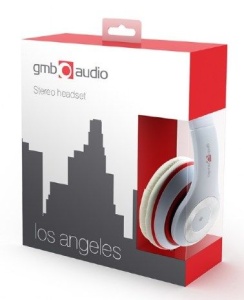 MHS-LAX-W Gembird Stereo slusalice sa mikrofonom Los Angeles white (1x3,5mm) - Img 3