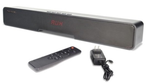 Microlab Onebar02 LED Bluetooth speaker soundbar 2x15W, USB, HDMI, AUX, Optical, Coaxial, black - Img 1