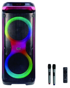 Microlab PT1200W karaoke zvucnik 400W, Bluetooth, LED, 11,1V/7200mAh, TWS, Aux, USB, microSD, + Mic* - Img 2