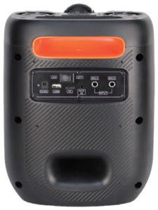 Microlab PT601W karaoke zvucnik 80W, Bluetooth, LED, 7,4V/3600mAh, Aux, USB, microSD, FM + Mic*1kom - Img 3