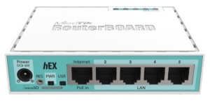 MikroTik RB750Gr3 heX 5xGigabit, Dual Core 880MHz CPU, 256MB RAM, USB, microSD, RouterOS L4 MT023 - Img 2