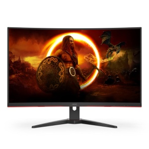 Monitor 31.5" AOC C32G2ZE/BK VA 1920x1080/240Hz/1ms/2xHDMI/DP/FreeSync - Img 1