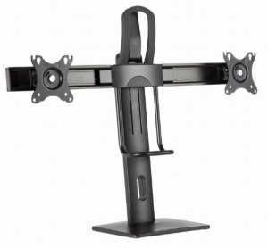 MS-D2-01 Gembird Podesivi stoni drzac za dva monitor, tilt, 17-27 max.2x6kg - Img 3