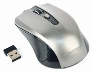 MUSW-4B-04-BG Gembird Bezicni mis 2,4GHz opticki USB 800-1600Dpi black/spacegrey 99mm. - Img 3