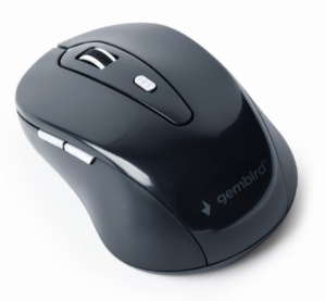 MUSW-6B-01 ** Gembird Bezicni mis 2,4GHz opticki USB 800-1600Dpi black 95mm (339) - Img 3