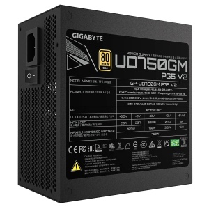 Napajanje 750W Gigabyte GP-UD750GM PG5 V2 Gold- modularno - Img 3