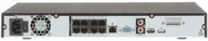 NVR4208-8P-4KS3 8-KANALNI POE NVR; LITE SERIJA; DO 12MP; 160MBPS; METALNO KUÆIŠTE, 2X SATA; ALARM I/ - Img 2