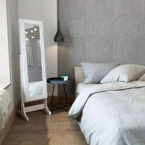 Ormar za Šminku sa Ogledalom i LED Osvetljenjem 156x41x37 - Img 3