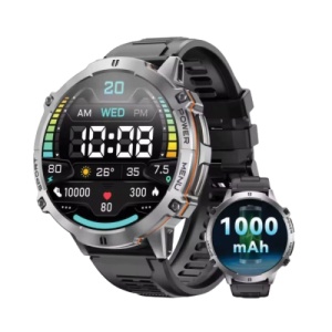 Oukitel BT13 Smart Watch/1000mAh/AI ChatGPT/BT Calls/SpO2,Health Monitoring/Fitness