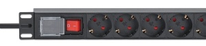 PDU kabl Intellinet 715126 19"/1U sa 8 utičnica/prekidač/2m - Img 2