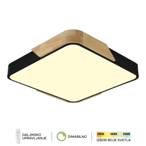Plafonska lampa F2812-30C BK+WD - Img 2