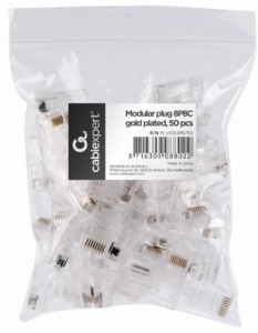 PLUG3UP6/50 Gembird RJ45 Cat5 UTP 50kom u pakovanju / CENA PO PAKOVANJU - Img 2