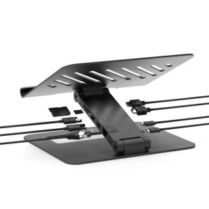 Postolje za Laptop sa docking stanicom Port Designs 2 X 4K USB-C 7 85W - Img 3