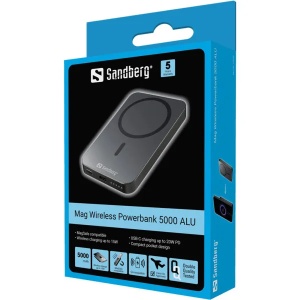 Powerbank Sandberg Mag 420-96 5000mAh Wireless ALU - Img 4