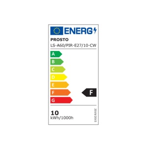 PROSTO A60 10W 5000K,LED sijalica sa PIR senzorom,950lm - Img 2