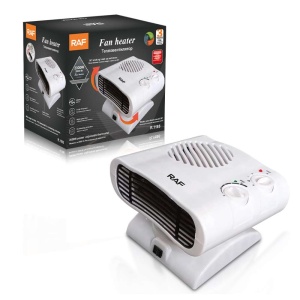 RAF R.1185 KALORIFER ROTIRAJUĆI BELI 1500W - Img 2