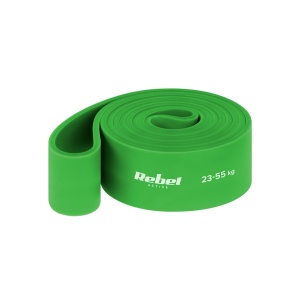 REBEL ACTIVE Fitnes elastična guma za vežbanje zelena 23-55kg RBA-3001-5