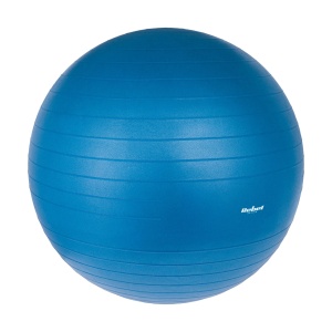 REBEL ACTIVE gimnastička lopta 75 cm, sa ručnom pumpom, plava boja, model RBA-3102-BL