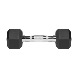 REBEL ACTIVE Gumirani HEX tegovi bučice par 2x3kg RBA-2325-03 - Img 4