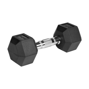 REBEL ACTIVE Gumirani HEX tegovi (bučice), par 2x8 kg, model RBA-2325-08 - Img 3