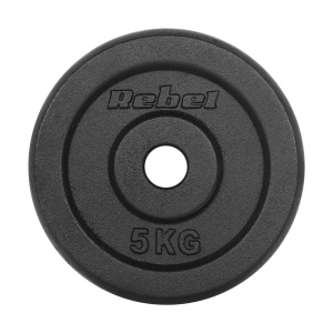 REBEL ACTIVE Liveni okrugli tegovi klasika set 4x5kg / 31mm RBA-2128 - Img 3