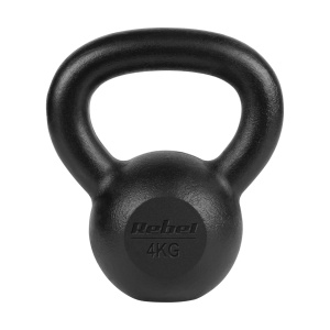 REBEL ACTIVE Liveno-gvozdena girja (kettlebell), 4 kg, model RBA-2323-04 - Img 2