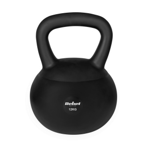 REBEL ACTIVE Meka vinilna girja Soft Kettlebell rusko zvono 12 kg RBA-2333-12 - Img 2