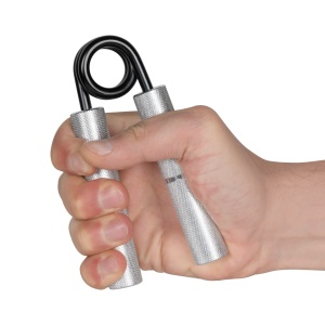 REBEL ACTIVE Metalna hvataljka grip trenažer za šaku trening stispak otpor 23 kg RBA-2503-23 - Img 4
