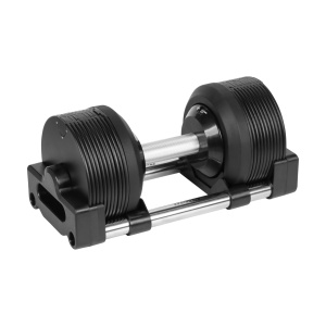REBEL ACTIVE Podesiva liveno-gvozdena bučica sa automatskim sistemom, 24 kg, korak podešavanja 1 kg, model RBA-2331-24